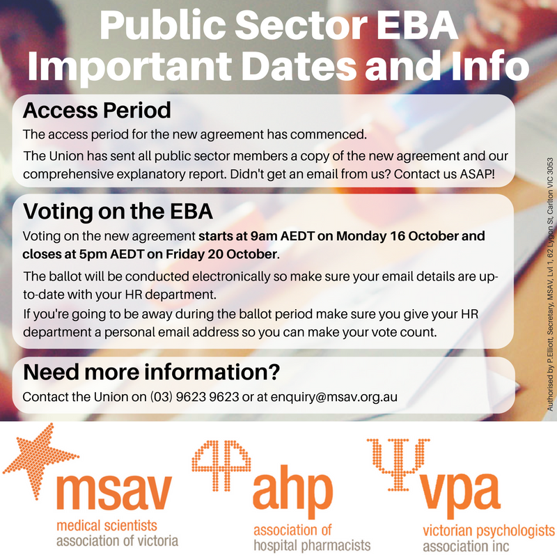 Public Sector EBA-Important Dates